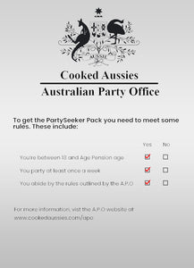 Cooked Aussies: PartySeeker Pack